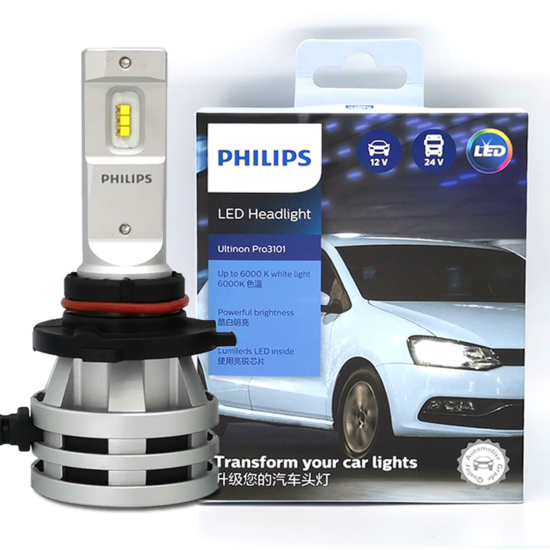 Bộ 2 Bóng Đèn Pha Led Ô Tô Philips Pro3101 6000K 