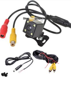 Camera Lùi Ô Tô Chống Nước Đảo Ngược 4 Led
