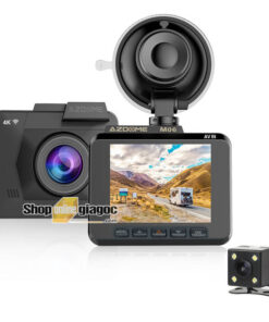 Camera Hành Trình GS63D M06 4k Wifi Có GPS Hiển Thị Tốc Độ, Kèm Cam Lùi