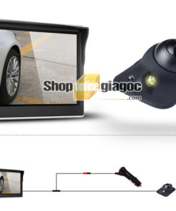Combo Camera Cập Lề Ô Tô + Màn Hình 5 Inch 800*480P