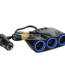 Bộ Chia 3 Tẩu  12v-24v 3 Cổng Sạc USB SPW02