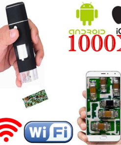 Kính Hiển Vi 1000x Kết Nối Wifi với Máy Tính, Điện Thoại