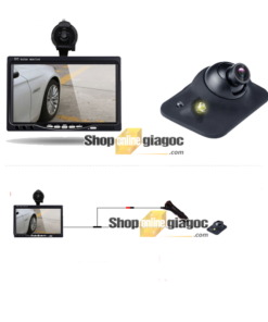 Combo Camera Cập Lề Ô Tô + Màn Hình 7 Inch 1024x600P HD Phím Bấm