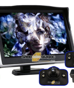 Combo Camera Ô Tô Cập Lề (Trái, Phải) + Màn hình 5 Inch 480*272P