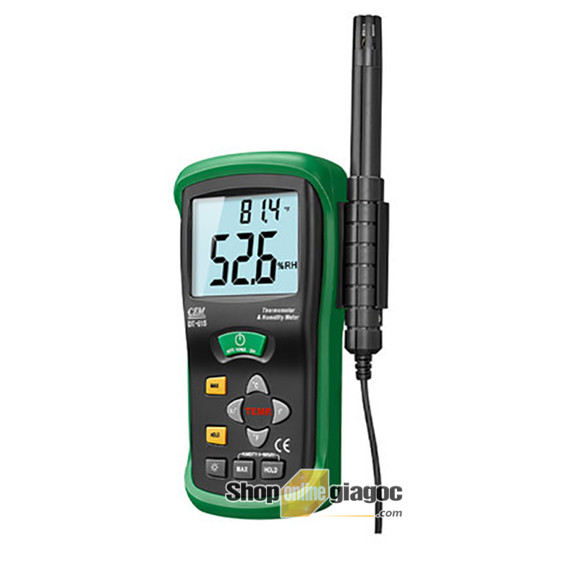 Máy đo nhiệt độ và độ ẩm CEM DT-615