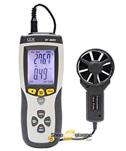 Máy đo tốc độ gió, nhiệt độ CEM DT8893