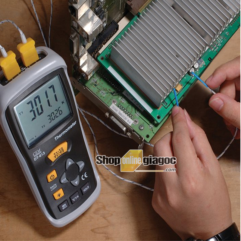 Thiết bị đo nhiệt độ CEM DT-613