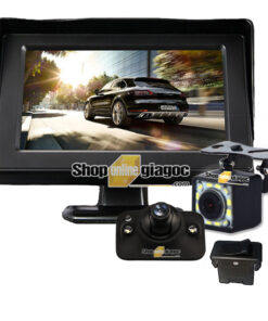 Combo 2 Camera Cập Lề Ô Tô + Màn Hình 4.3 Inch 480*272P