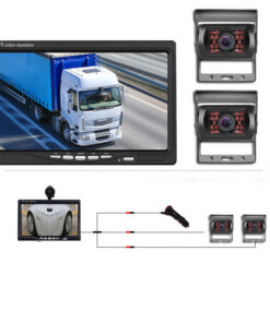 Combo 2 Camera Chống Nước Xe Tải + Màn Hình 7 Inch