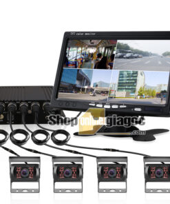 Combo 4 Camera Hành Trình Xe Tải + Thẻ Nhớ 128Gb