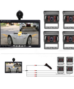 Combo 4 Camera Quan Sát Xe Tải + Màn Hình 7 Inch