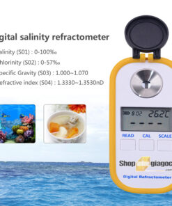 Khúc Xạ Kế Kỹ Thuật Số Đo Độ Mặn Nước Biển DR202 1-100 (%)