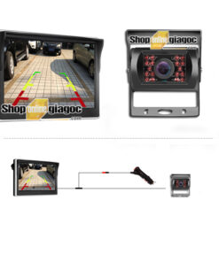 Combo Camera Chống Nước Gắn Xe Tải Màn Hình 5in