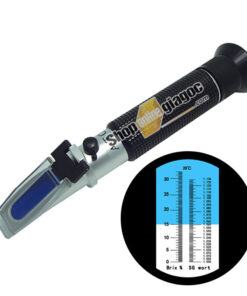 Khúc Xạ Kế Đo Lượng Đường 0-32% Đường, Malt (mạch nha) 1.000-1.130 Trong Bia ATC511B