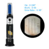 Khúc Xạ Kế Đo Lượng Đường Brix Và Nồng Độ Của Nước Ép Trái Cây ATC1523B