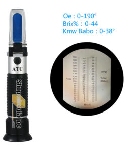 Khúc Xạ Kế Đo Lượng Đường Brix Và Nồng Độ Của Nước Ép Trái Cây ATC1523B