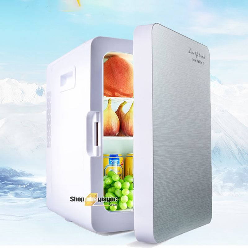 Tủ Lạnh Mini Di Động Dành Cho Ô Tô hoặc hộ gia đình 12V-220V 20 Lít