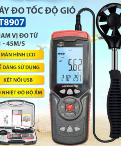 Máy Đo Tốc Độ Gió, Nhiệt Độ Gió, Hướng Gió Benetech GT8907