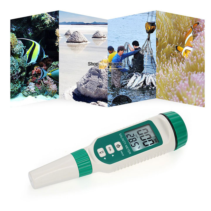 Máy đo độ mặn Smart Sensor AR8012 (0.00ppt-9.99ppt/10.0ppt-50ppt; ±3%FS±1digit) Đến từ shoponlinegiagoc.com