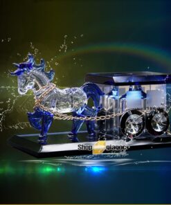 Nước Hoa Ô Tô Ngựa Kéo Xe Pha Lê SPW05