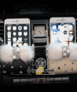 Túi Đựng Điện Thoại Ô Tô Đính Pha Lê