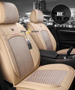 Bộ Áo Ghế Da Ô Tô Cao Cấp Cho Xe 5 Chỗ M-12