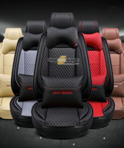 Bộ Áo Ghế Da Ô Tô 6D Cho Xe 5 Chỗ SPW48