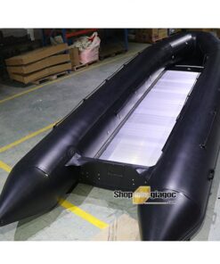 Xuồng Cao Su Đen Sàn Nhôm ZhaoYue