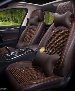 Bộ Áo Ghế Ô Tô Hạt Gỗ Cao Cấp 1911A