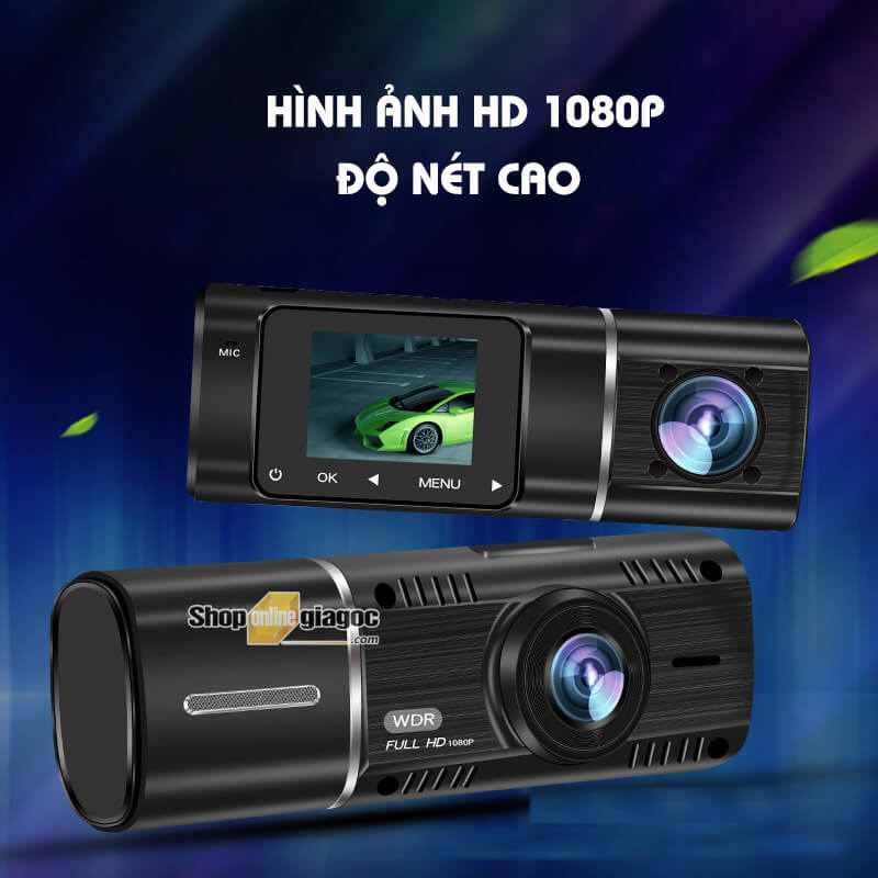 Camera Hành Trình R303 Xoay 360 Độ Full HD 1080P