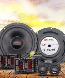 Bộ Loa Đầy Đủ Cho Xe Ô Tô 6,5 Inch Kuerl K-6070S