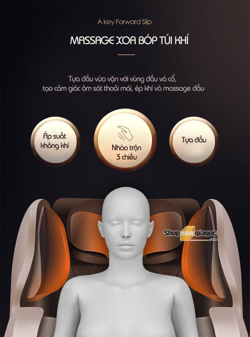 Ghế Massage Toàn Thân 3D Không Trọng Lực Cao Cấp PM-S8