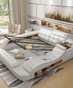 Giường Da Massage Đa Năng Tatami Có Loa Bluetooth SPW03