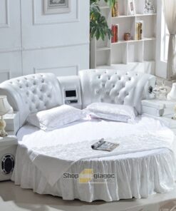 Giường Tròn Massage Có Loa, Màn Hình LCD SPW01