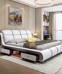 Giường Da Massage Đa Năng Có Loa Bluetooth, Máy Lọc Không Khí SPW09