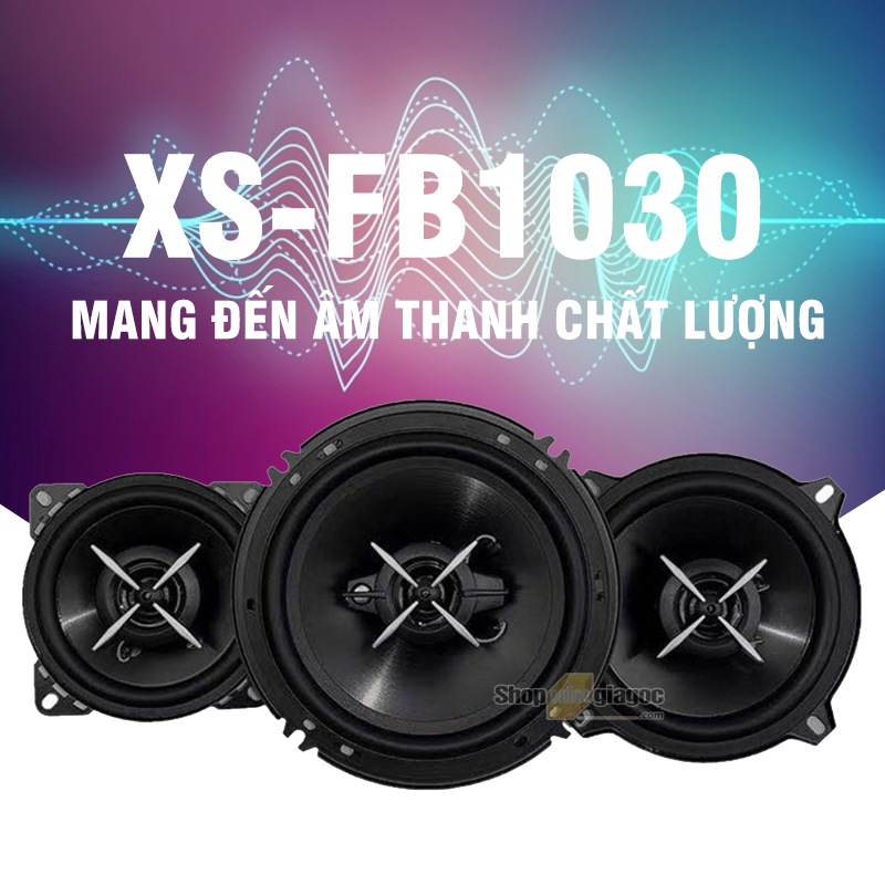 Loa Ô Tô Đồng Trục Hai Chiều 4 Inch SX-FB1030