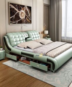 Giường Da Massage Đa Năng Tatami Có Loa Bluetooth SPW06