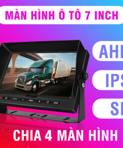 Màn Hình LCD IPS Ô Tô 7 Inch AHD Cổng GX12