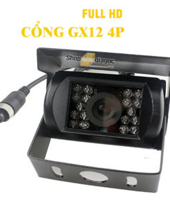 Camera Chống Nước Gắn Xe Tải Full HD 12-24V Cổng GX12