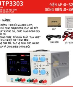 Nguồn 1 Chiều DC 32V/3A 2 Kênh UNI-T UTP3303