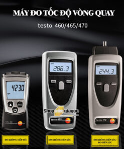 Máy Đo Tốc Độ Vòng Quay Không Tiếp Xúc Testo 460/465/470
