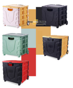 Thùng Đựng Đồ Gấp Gọn Có Bánh Xe Kéo Tiện Dụng