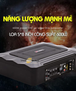 Loa Sub Siêu Trầm 5x8 Inch 600W 20HZ-150HZ K-58APR