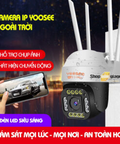 Camera IP Wifi Yoosee 3.0MPX 4 Anten 14 Led Chống Nước