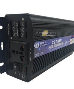 Bộ Chuyển Đổi Nguồn Sin Chuẩn 12V/24V/48V/60V/72V Sang 220V 2200W