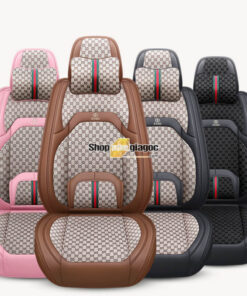 Bộ Áo Ghế Da Ô Tô Cao Cấp Cho Xe 5 Chỗ SPW18