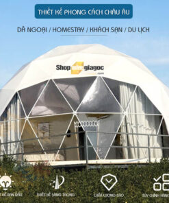 Lều Cắm Trại Dã Ngoại Hình Mái Vòm Phong Cách Bắc Âu