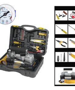 Bơm Lốp Ô Tô Mini 2 Xi Lanh 150W SPW02