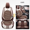 Bộ Áo Ghế Da Ô Tô Cao Cấp Cho Xe 5 Chỗ SPW19