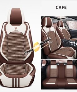 Bộ Áo Ghế Da Ô Tô Cao Cấp Cho Xe 5 Chỗ SPW19